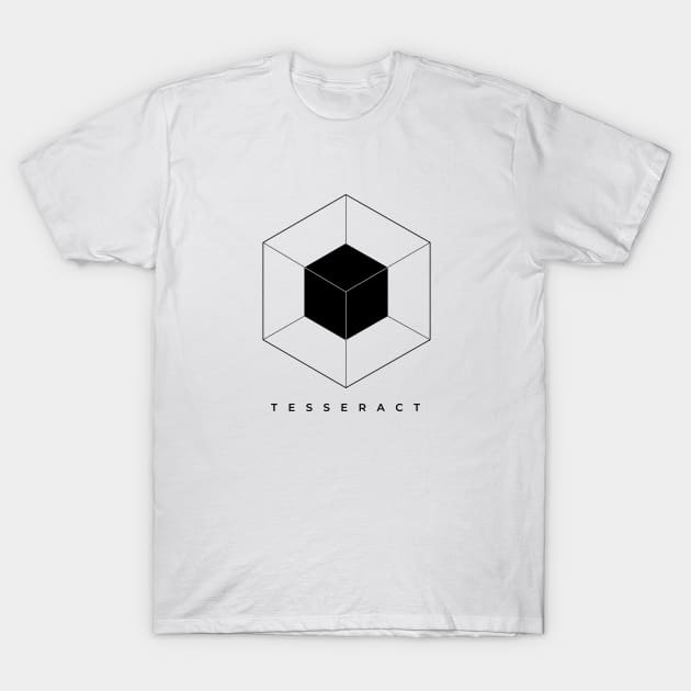 Tesseract T-Shirt by Mon, Symphony of Consciousness.